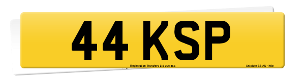 Registration number 44 KSP
